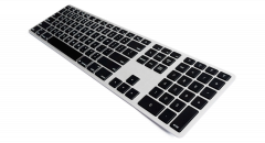 Matias Backlit Wireless Aluminium Keyboard - Silver/Black-US