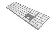Matias Wireless Aluminum Keyboard - Silver-US