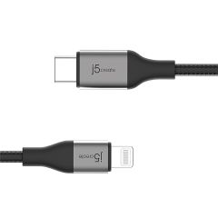 j5create - JLC15B, USB Type-C to Lightning cable Black